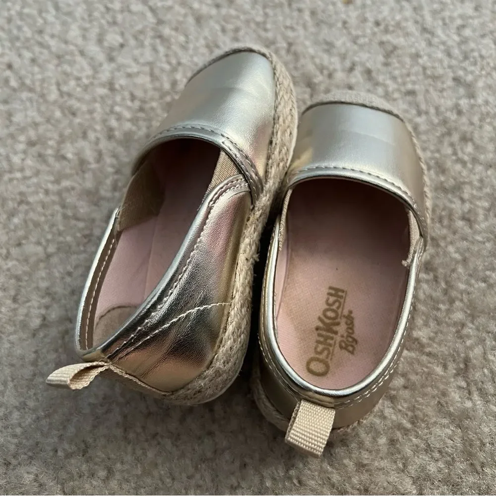 OshKosh Toddler Metallic Slip-On Shoes - Size 5
